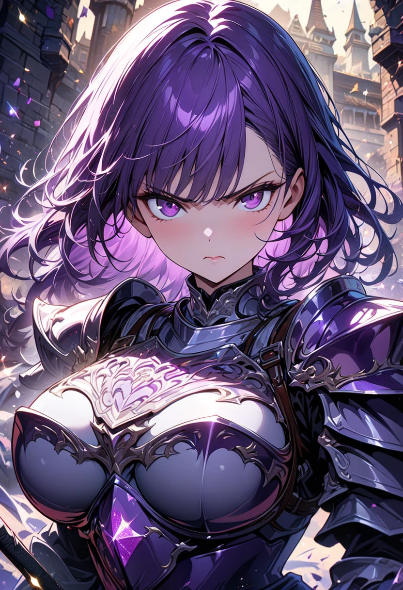 score_9, score_8_up, score_7_up, anime, 3D anime, fantasy, ultra detailed, ultra quality, ultra resolution, cinematic lighting, female, beautiful, Dramatic lighting, cute pose, chevreuse, genshin impact, Pyro eLEMENTS, purple hairs