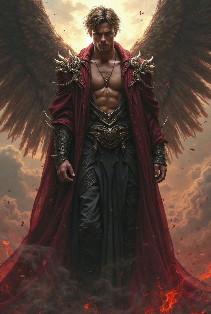 (best quality,4k,8k,highres,masterpiece:1.2),ultra-detailed,realistic:1.37,epic art,colorful scary angel,(Apterus:1.5),oil painting,angry eyes,dark wings,vibrant colors,mysterious background,heavenly atmosphere,glowing halo,intense emotions,expressive brushstrokes,haunting presence,ethereal beauty,foreboding shadows,ominous lighting,dramatic composition,demonic features,sharp and detailed feathers,distinctive textures,contrast between light and dark,awe-inspiring,otherworldly,divine,fantasy theme,mythological creature,impressive wingspan,dynamic pose,ominous clouds,fallen angel,intricate details,captivating,unforgettable,visually stunning