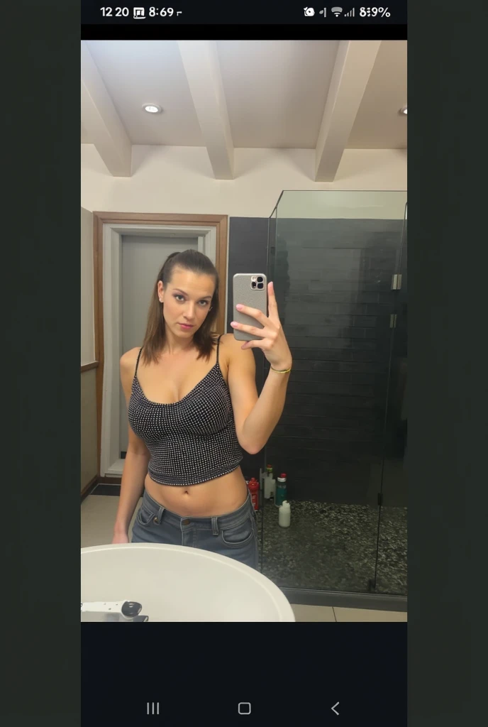 Cum all over her tits