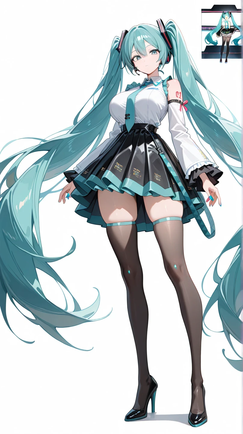 [1girl|solo], (Masterpiece: 1.1), (Best quality: 1.1), (Rock [[White gradient shirt: Black appliqué with patches and pattern morning dress: 0.85]: [Black collar exposed miniskirt: earthy tone hip slit small black dress: 0.15]:0.7]:1.25), (tweed [[Coral wool A-line dress: turquoise sleeveless tutulum: 0.05]: [green see-through tongs: orange linen shirt: 0.15]), [ (NSFW:1.0):(NSFW:0.95):0.15], [Medium: [Large|Medium]:0.35] breasts, corsets, rest [black: pink: 0.65] theme, (gradient background: 1.1), portrait, rest [blonde: sky blue: 0.05] hair, blunt bangs, ji cuts, long hair, side ponytail, white panties, flip skirt, flip skirt, [blue: purple: 0.85] eyes, delicate black witch hat, holding a magic wand, white high heels, White lace suspenders, white high heels, erotic seduction pose, erotic seduction pose, flip skirt, flip skirt, white lace thong transparent panties, white high heels, panty panties, panty panties, panty panties, panties