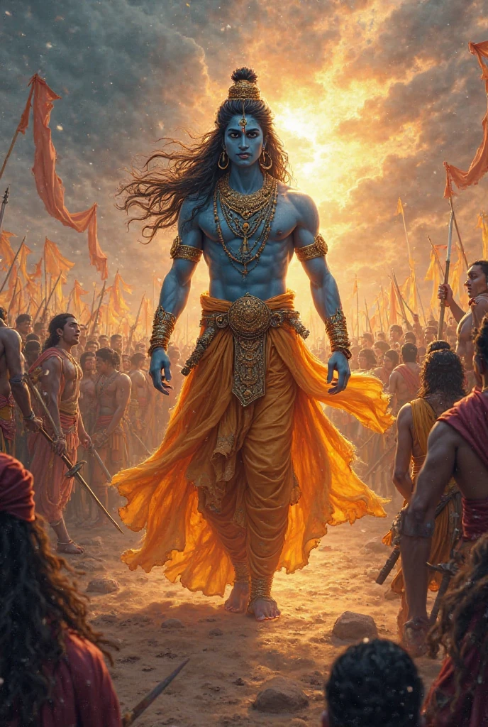 The first chapter of Ramayana is named "Balakand", which is composed by Maharishi Valmiki. This chapter describes the important events related to the birth of Lord Shri Ram.