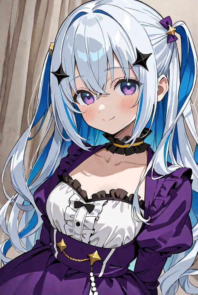 <hypernet:emilia-3900:0.7>, highres,(masterpiece_1.0),(best quality_1.0),(blue background),(emilia re:zero),emilia,re:zero, best quality,1girl, long hair,smiling