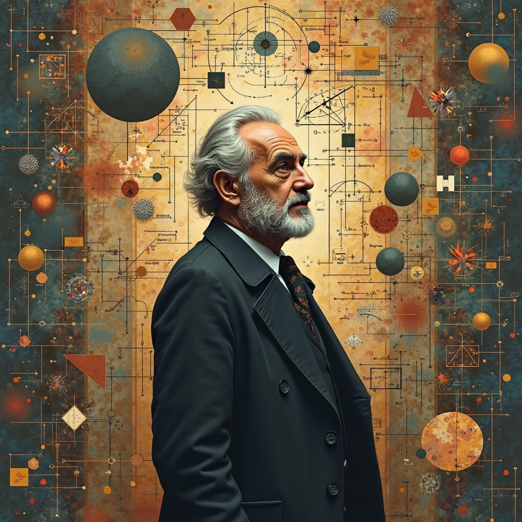 Psychedelic of Sigmund Freud.