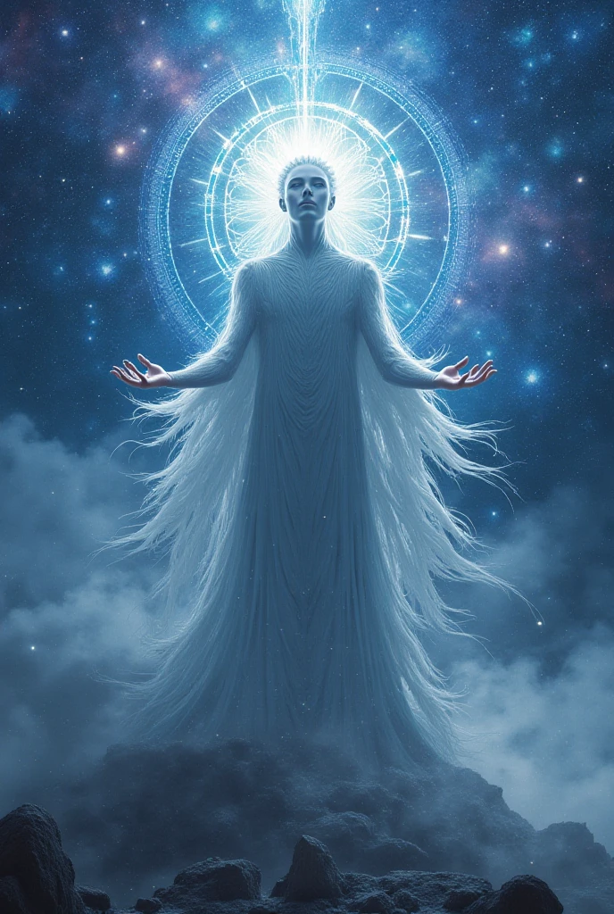 God in the fifth dimension of space and time