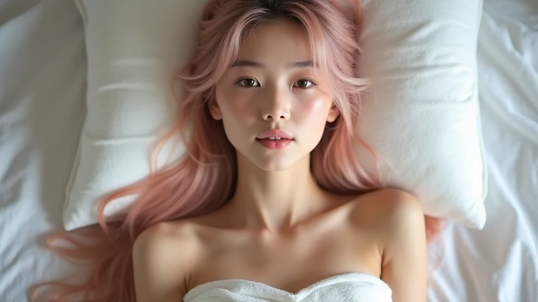 アニメ,laki laki femboy,graphic ultra, naked,ahegao, showing armpits,berbaring di kasur
