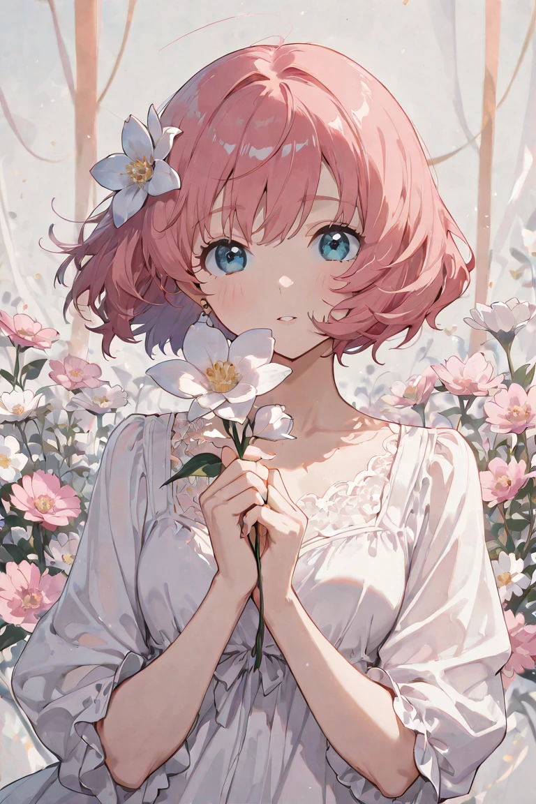 flower, anthropomorphism