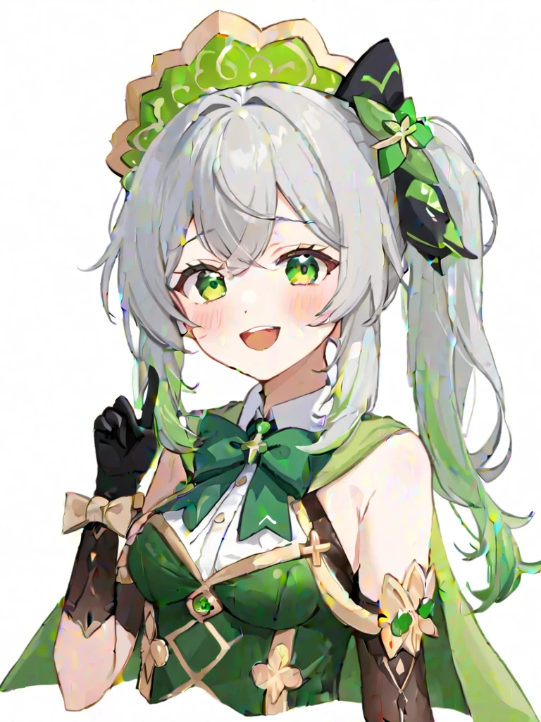 nahida genshin,Cute loli style,Antique clothes,Poster publicity style,Pose,Simetall,C cup,Happy expression
