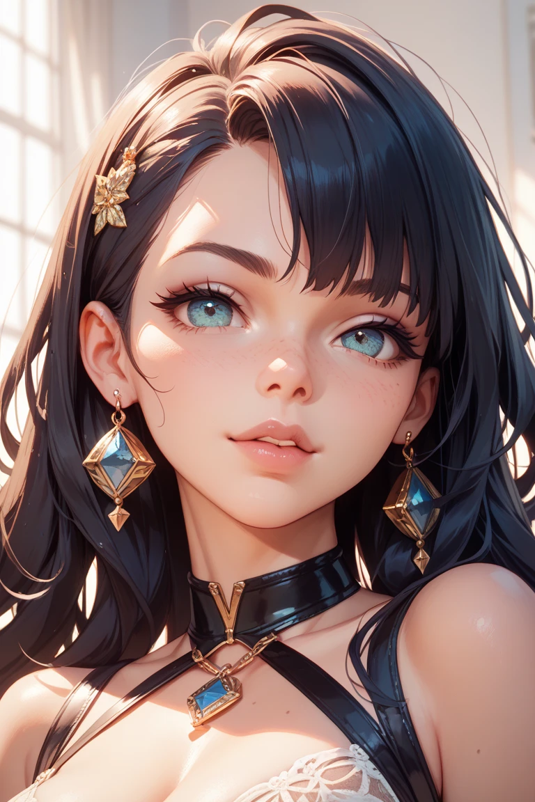 a beautiful young girl, Nobara Kugisaki, detailed intricate face, beautiful eyes, long eyelashes, beautiful lips, elegant expression, intricate hairstyle, detailed clothing, detailed jewelry, fantasy background, detailed magical effects, cinematic lighting, dramatic pose, photorealistic, (best quality,4k,8k,highres,masterpiece:1.2),ultra-detailed,(realistic,photorealistic,photo-realistic:1.37)