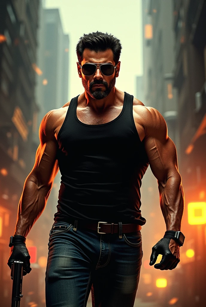 Jr ntr with six pack fighting with thugs 