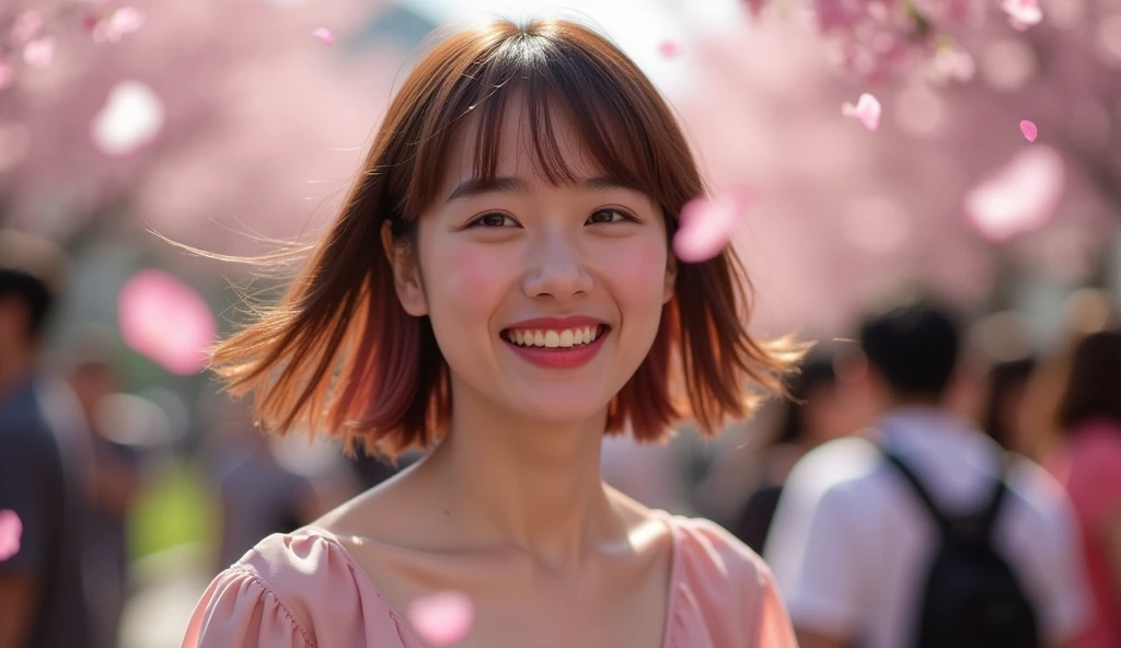 Beautiful Japanese woman with a big mouth making funny faces、Naked、He opened his mouth so wide that I could see his uvula and he tried to swallow me.。