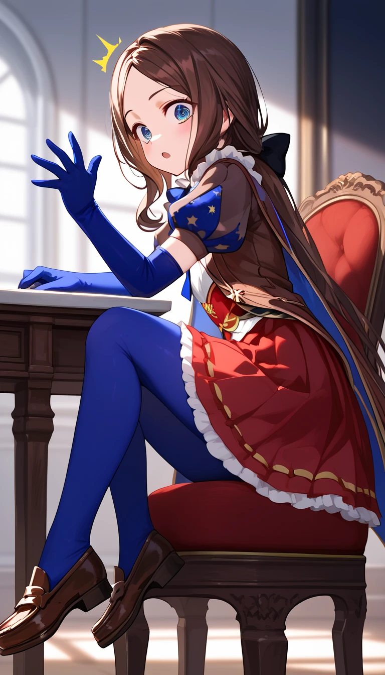 (masterpiece), best quality, (((ultra detailed, 8k quality))), expressive eyes, perfect face, perfect anatomy, perfect body, scene, <lora:scene_:0.7>, <lora:more_details:0.7>, <lora:beautiful_detailed_eyes:0.5>, <lora:GoodHands-beta2:0.7>, <lora:give_it_a_name:0.7>,
daiwadef, twintails, tiara, horse ears, underbust, center frills, bowtie, epaulettes, long sleeves, skirt, thighhighs, horse tail, <lora:umamusume_daiwascarlet-10:1>, sitting, thrones, crossed legs