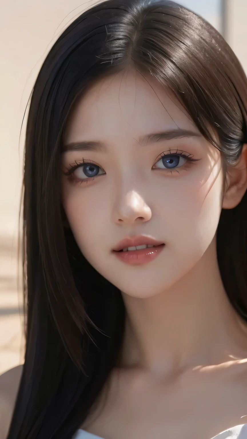 (masterpiece, best quality, beautiful quality, photorealistic, looking at viewer, detailed lighting, extremely detailed skin, extremely detailed hair, extremely detailed teeth, shadows, 8k:1.2), (a picture of a woman, 1girl:1.2), 