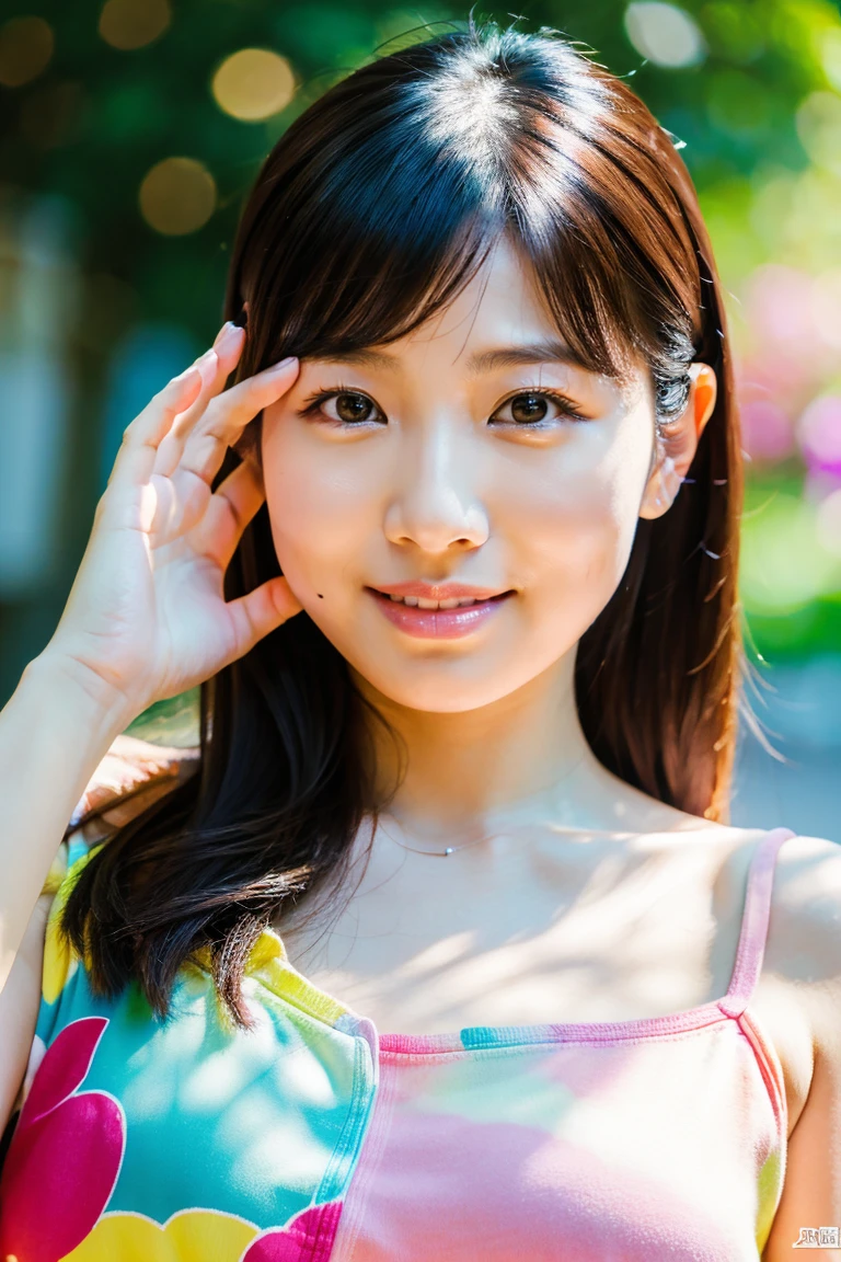 masterpiece, Highest quality, Very detailed, 複雑に詳細なSuper detailed, Realistic, Sharp features, Very detailed, Sharp focus, Perfect Face, Perfect symmetrical eyes, Perfect Plump Lips, Super detailed, hyper Realistic, High resolution, (Random Pause), Fashion Model, thin, Japanese Idols, Sexy Girls, Perfect body, (Micro Bikini:1.2), stylish, Realistic, PhotoRealistic:1.3, Beautiful Face, Light brown hair, Messy Hair, Beautiful hairstyle, (Grin), Beach,