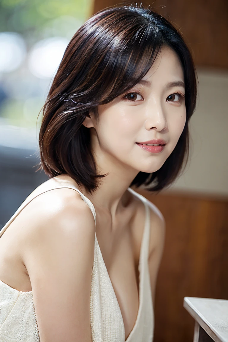 portlate、8K、hightquality、Realistic photo images、39 years old、A Japanese Lady、Neat and clean wife、small tits、house wife、Reproduce natural and realistic eyes、Japan Person Stand、small tits、Beautiful black hair、Shorthair、light make-up、octan render、beautiful lighting、Composition of the golden ratio、a smile、everyday clothes、dressed casually、Natural background、blured background、4K、high-level image quality、Realistic photo images、A Japanese Lady、37 years old、Pure Japan human features、Lovely wife、The upper part of the body、small tits、Light makeup、Suppin、Neat and clean beauty、A MILF、Sober clothing、greys、beige、bloo、plain、Casual attire、A slight smil、A dark-haired、Small black eyes、Background bokeh、fullnude