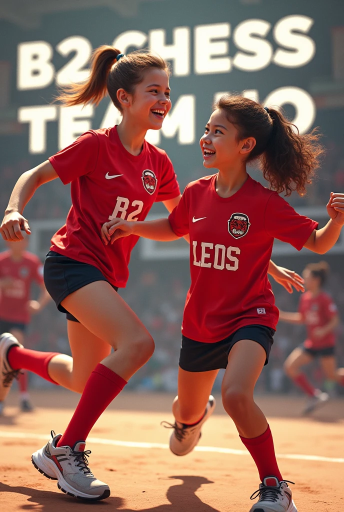 SFW, ExtremelyDetailed (((SportsGym Kids group in Kidzania:1.4))), Childish perfect face, Reflective Eyes, Detailed(Delicate Clothing textures), Corrected Leg to Foot Line, Dynamic Joyful Expressions LifeLike Rendering, ((Specular Reflection:1.28)), TopQuality 8K Ultra-detailed masterpiece (ProfessionalPhoto:1.37)(Acutance:0.8),(Luminism),(Exposed:0.28)