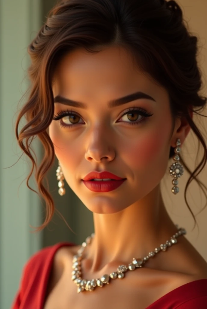 beautiful detailed eyes, beautiful detailed lips, extremely detailed eyes and face, longeyelashes, 1girl, seductive cleavage, couch, sensual, alluring, captivating, ornate, luxurious, (best quality,4k,8k,highres,masterpiece:1.2),ultra-detailed,(realistic,photorealistic,photo-realistic:1.37), glamour, cinematic lighting, dramatic lighting, chiaroscuro, moody, cinematic, dark, sultry