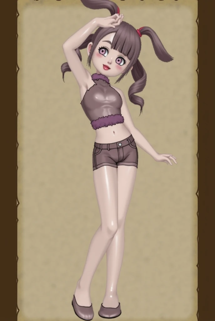 (detailed description) (best quality) lingerie anime girl