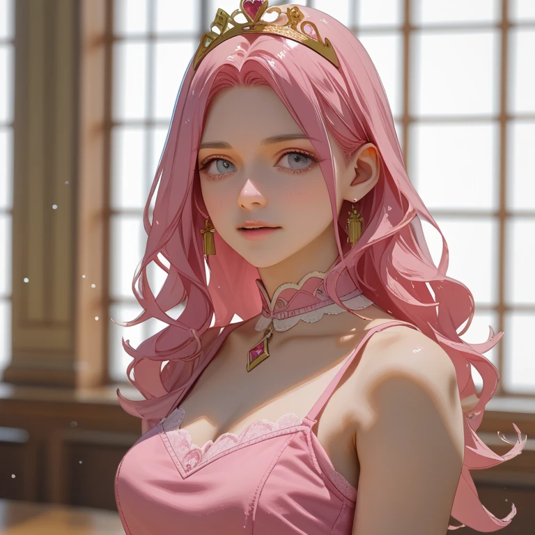 princesa peach, In the 3D style of the Illumination company --auto --s2