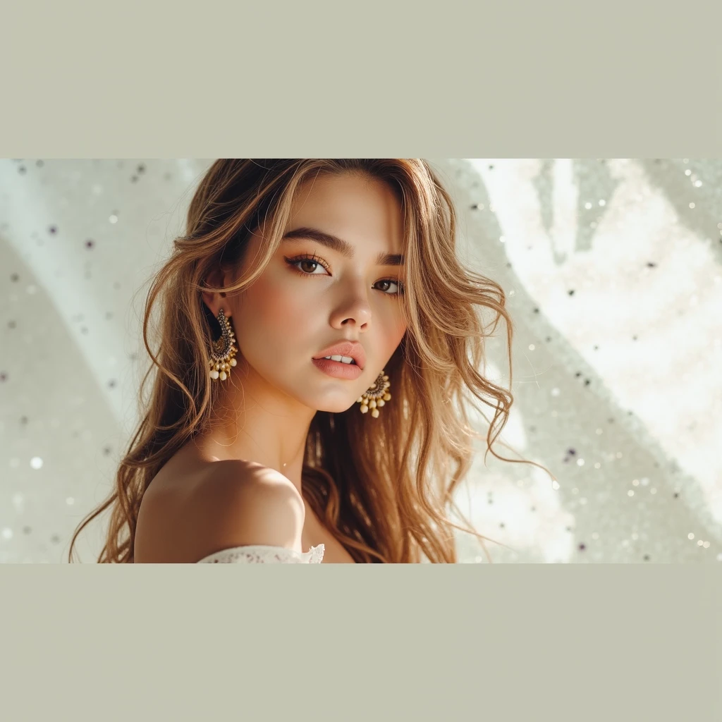 (masterpiece, best quality:1.5), highest quality, High resolution, super detailed, Realists, Bust portrait of a 22-year-old brunette woman, detailed and beautiful eyes, beautiful detailed lips, very detailed eyes and face, longeyelashes, A 22-year-old woman in a shiny satin slip dress, Beautiful and colorful makeup, elegant and noble々Pose,shiny satin headband,, City as background, bright daylight, bright colors, fine brushstrokes, Portrait style, beautiful color palette, glowing skin, First-class rendering, that captures every detail, enchanting atmosphere, (perfect anatomy:1.2), (The stunning woman is wearing a slip dress. She smiles flirtatiously., She stands and shows off her figure, (magnificent panorama view:1.2)
