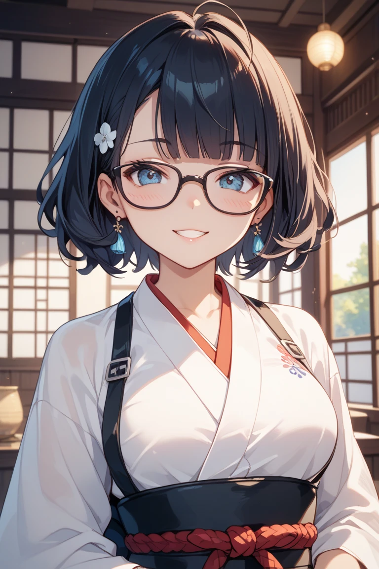 In the summer daytime, in a Japanese-style classroom,detailed background,beautiful background
BREAK
A old male,kimono,sunglasses,Short Hair,beard,白髪
BREAK he folds her arms, with wrinkles between her brows. An aura of anger (emanating:1.5) rises from her body. break masterpiece,best quality,super detailed,super fine illustration,8k,cool,(fullface brasched:1.3),(Pown:1.3)
