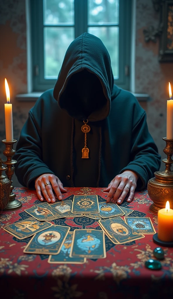 By doing this, the souls could get peace. He prepared everything properly and started the ritual