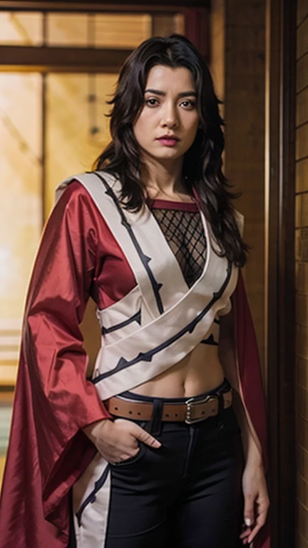 Megan Fox como Kurenai Yuuhi, Extremely Realistic, Very Beautiful, 30 years old