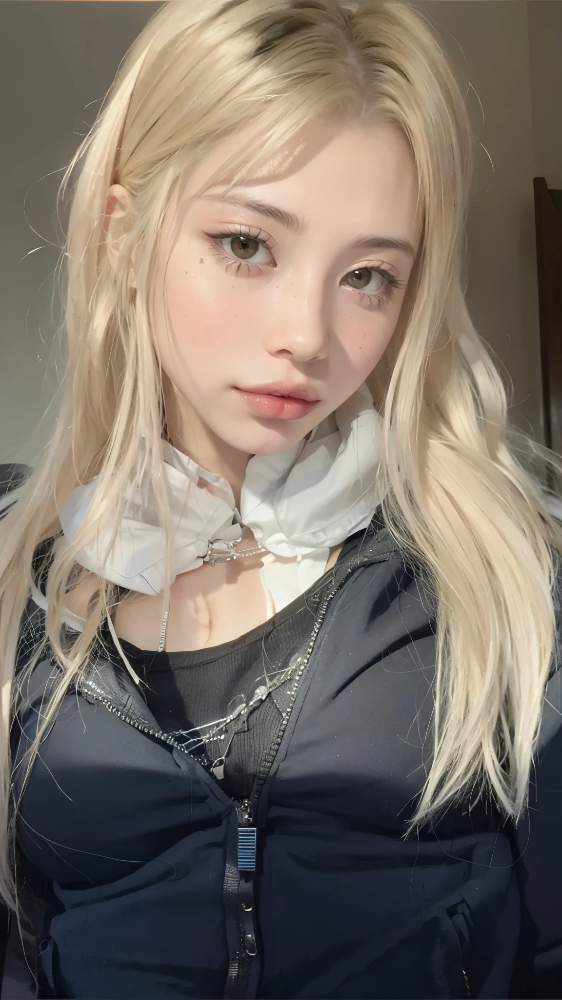 a beautiful detailed girl with red hair, korean facial features, pale asian skin, long red hair, cute korean girl, stunning red haired woman, (best quality,4k,8k,highres,masterpiece:1.2),ultra-detailed,(realistic,photorealistic,photo-realistic:1.37),cinematic lighting,natural environment,outdoor scene,warm color tones,detailed facial features,large eyes,sharp focus,professional photography