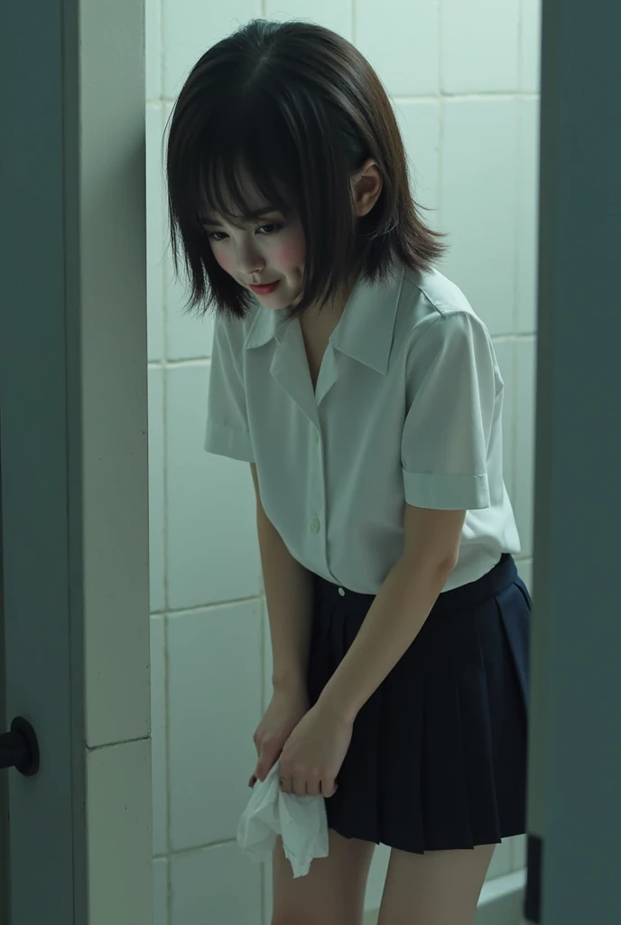 Filipina girl pee