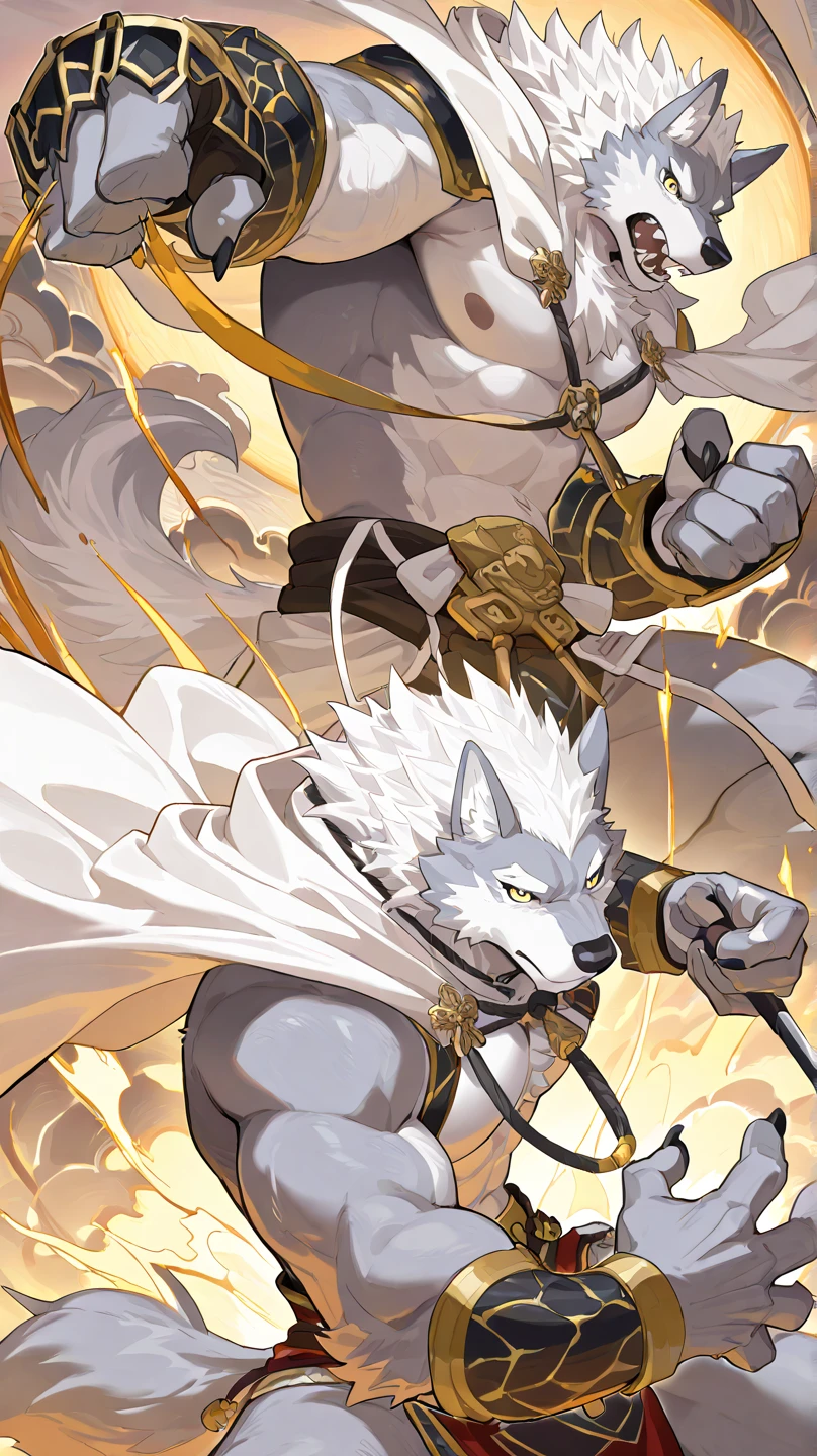 White lion
weapon