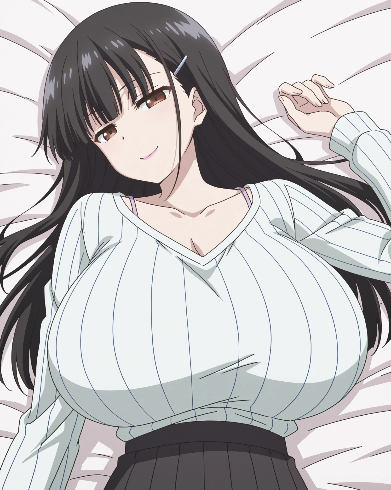 Cute ,busty mature women,plump, chubby, fat,realistic skin, tanktop see through nipple,realistic breast, saggy breast, nipple out,muted colours, cold lighting, pale white skin, mature women,black hair, long hair, (hair over one eye:1.4), Messy hair,straight hair,hair between eyes ,sleepy eyes ,beautiful,pucker lips,smeared lipstick,charm,pubic hair pussy,dense pubic hair, cute shy blush on
