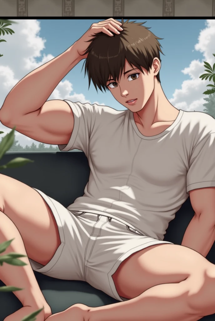 best quality,masterpiece,Rope,Hands tied behind back,Blindfolded,Blushing,Spanish man's full-body shot,Perfect abdominal muscles,Sexy,young,Handsome,Only wearing white lingerie,Wet underwear,No pants,Not wearing a top,White Nike Socks,Handsome,Attractive body,Spanish male soldier,Facial hair,Male Focus,A Spanish person,outdoor,The proportions are correct,looming,Vaguely,protruding,Brown hair,Hanged on a tree,Hands tied to a tree,Almost transparent underwear,Half-removed underwear,full-body shot,Perfect legs,Perfect socks,Perfect feet,White Nike Socks,White lingerie,soldier,Handsome,Eighteen-year-old handsome guy