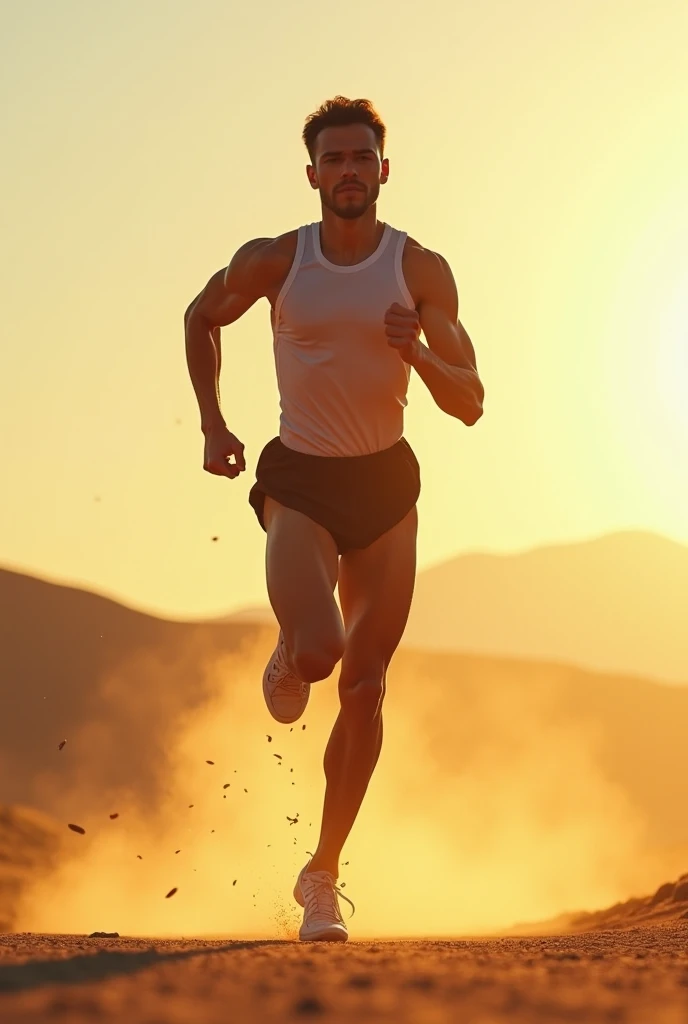 Breaking the sound barrier by running