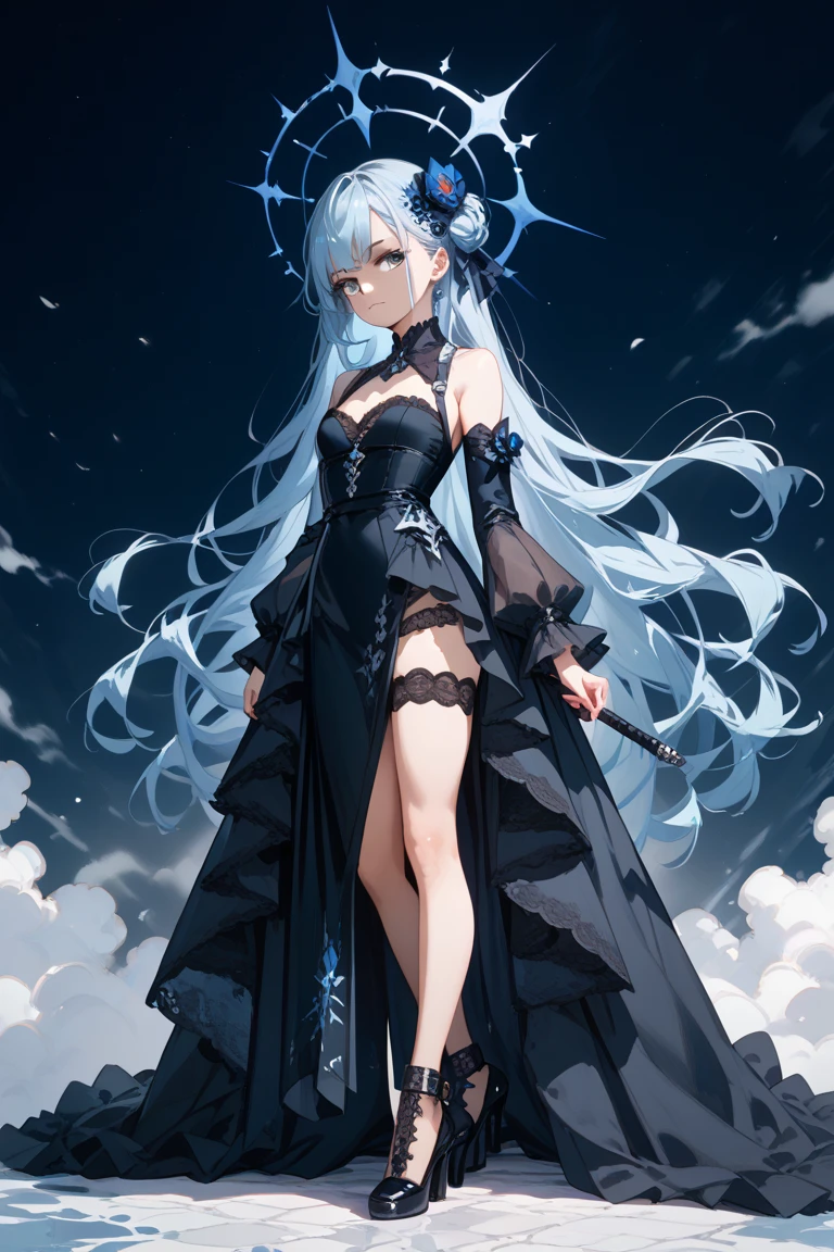 evening dress,Miss,Black Shark Girl