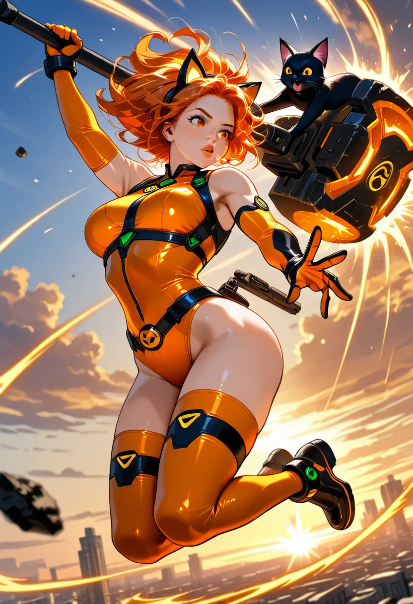 ((Ass view:1.3)), turning head looking to viewer, ((fire hair)), (hair made of fire), ((white sclera)), There is a fire woman in a robot suit ((posing next to an futuristic Roman building)), ((integrated jet pack)), ((bulky jet pack:1.3)), Beautiful orange girl half cyborg, Cute cyborg girl, Beautiful girl cyborg, (aletta ocean face), (puffy lips), Perfect Robot Girl, Cyborg girl, (ass air bags), intricate details on ass, fire head, ((orange skin:1.4)), Young cyborg lady, (ass cleavage), Beautiful Female Robot, ((cybernetic abs:1.2)), ((orange skin)), intricate holes on ass, Beautiful orange robot woman, orange cyborg girl, perfect fire cyborg female, ((orange fire cyborg)), Female robot, Beautiful cyborg images, (cinematic lighting), red and orange aesthetic, small blue details