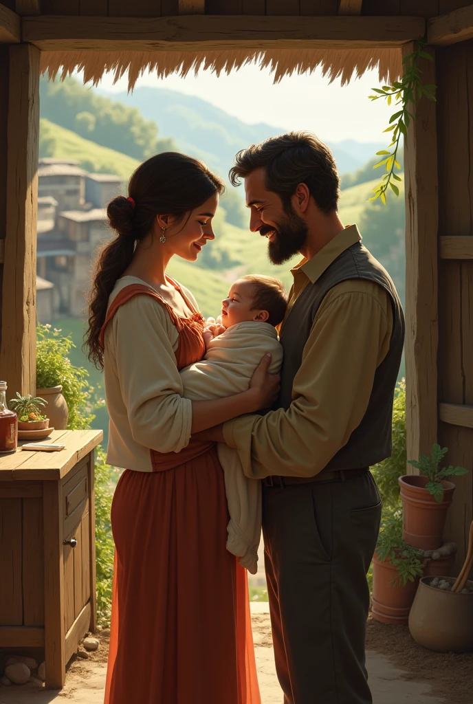 Maya lives with her husband in a beautiful village and a new baby is born to them.