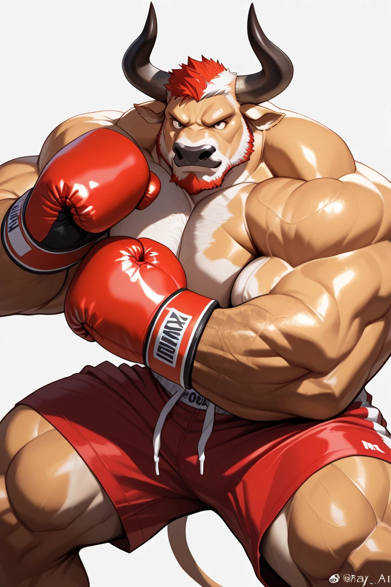 solo, 1boy, Huge Muscular Old Grizzly Bear wearing kickboxing MMA belt , thick pectoral, thick arms, huge pectoral, wide pectoral, hige brown fur, short white hair, Kickboxing MMA shorts, kickboxing MMA gloves, Kickboxing MMA Footwear 5 toes and shirtless, bearded, Kickboxing Martial Arts Cage Tournament background, masterpiece, semirealistic:1.2, high detailed, 8k, high resolution, Kickboxing Champion
