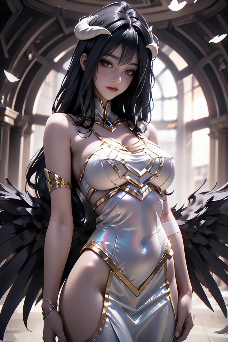 (masterpiece), best quality, expressive eyes, perfect face, (close up), (perfect body), (fully dressed), (detailed faces), (lighting angel), (black angel armor), (Lightning Swords), (sfw), (large afro), (lightning afro), (revealing armor), (glowing eyes), (mulatto), (dark tan skin tone), (electric wings), black lips, dark eyeshadow, (extra detail), (black angel wings), (glowing tattoos), (huge breasts), (big lips), (purple eyes), (beautiful face), slender, (beautiful hands)