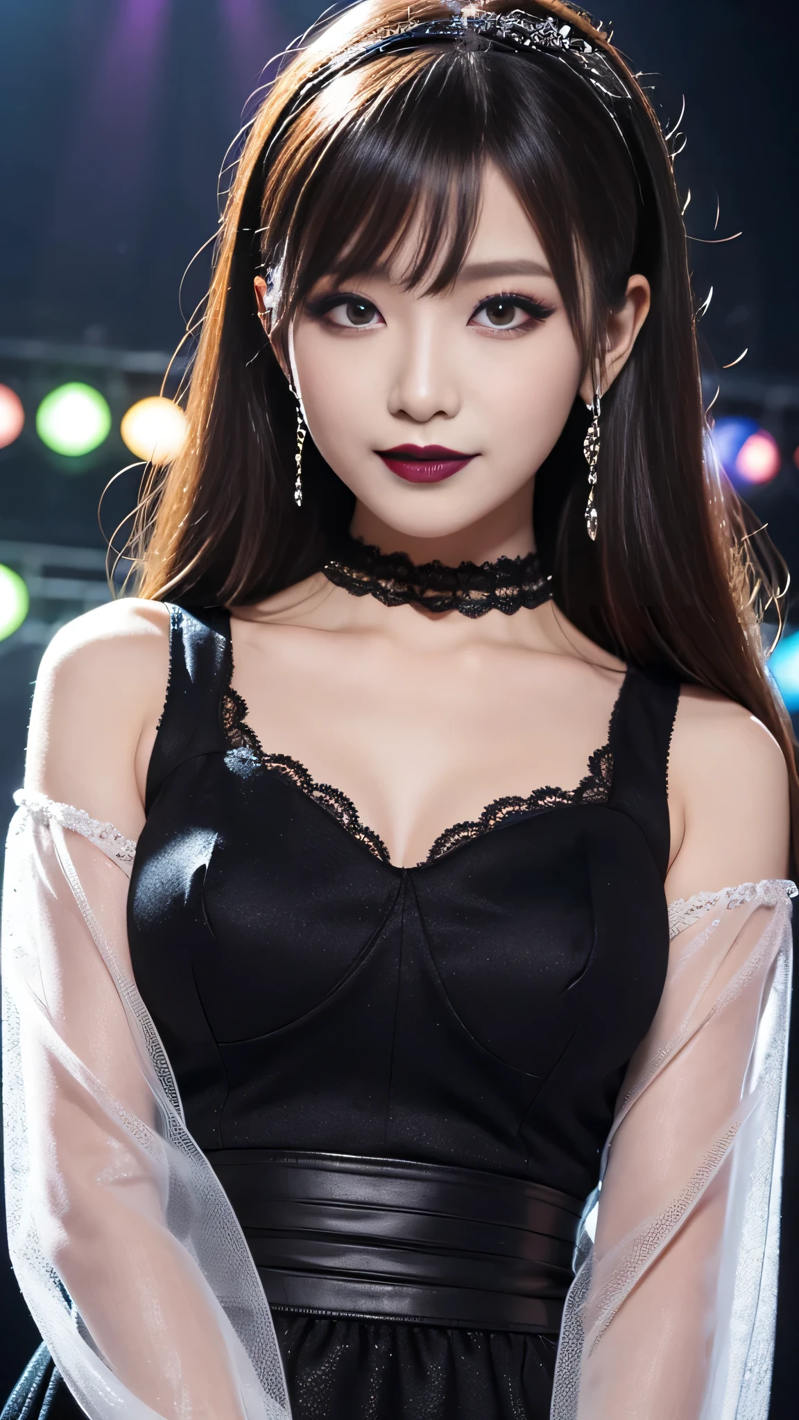 (highest quality,4K,8k,High resolution,masterpiece:1.2),Very detailed,Realistic,Horror,Fine grain,Detailed lips,Horrible design,humanoid,Ominous Presence,Sparkling Gems,Otherworldly beauty,Ominous look,Dark atmosphere,A devilish figure,Malicious Aura,Dazzling Jewels,Mysterious glow,Dark Environment,Otherworldly entities,Sharp corners,Sharp Fangs,superpower,Glowing Eyes,ominous silhouette,Ominous Presence,Sharp Claws,Mysterious Background,Distorted features,Shimmering armor,Frightening Signs,haunting visage,Malicious witch,Creepy Appearance,Spectral brilliance,Terrifying Demon,Ominous horn,Malicious smile,Awe-inspiring sights,Fear-inducing features,Lurking Shadow,Terrifying Charm,Magical Jewelry,Evil incarnate,Exquisite detail,Demonic magic