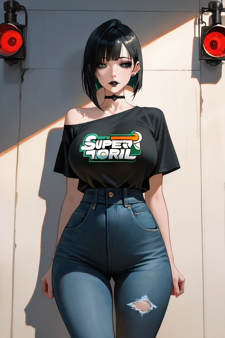 ((masterpiece, best_quality)), (photorealistic:1.4), solo, 1 girl, white_background, black_hair, long_hair, zettai_ryouiki, loose long sleeve T-shirt, outline nipple can be seen through the clothes, areola bulge, sketch-bird printing, Chuck Taylor, crotch gap, running shorts, crotch barely seen, cameltoe ,shiny skin, sweaty skin, nose blush, canvas tote bag