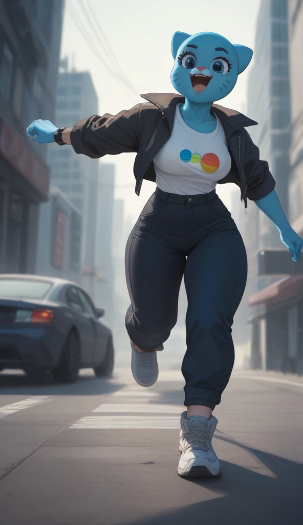Dullahan huge breasts, thick muscular, Trileg, school tracksuits,((invisible, no humans:1.5, headless:1.5, extra arms, extra legs)), detatched legs from body, floating legs, pair of legs not connected to body