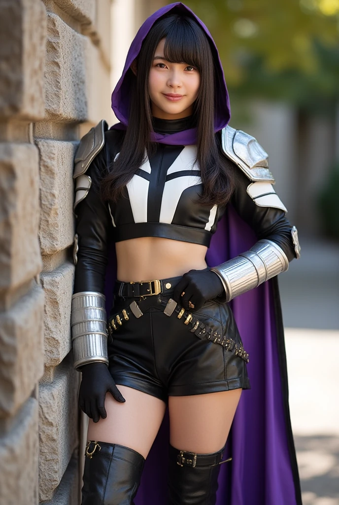 ((best quality)), ((masterpiece)), (detailed), (perfect face)
A sexy woman is standing prepare for fight in a forest, she is wearing purple clothing with blue eyes and she was holding a green and yellow sword. The scene appears to be in brightly dark, with the individual being the main focus of the image.