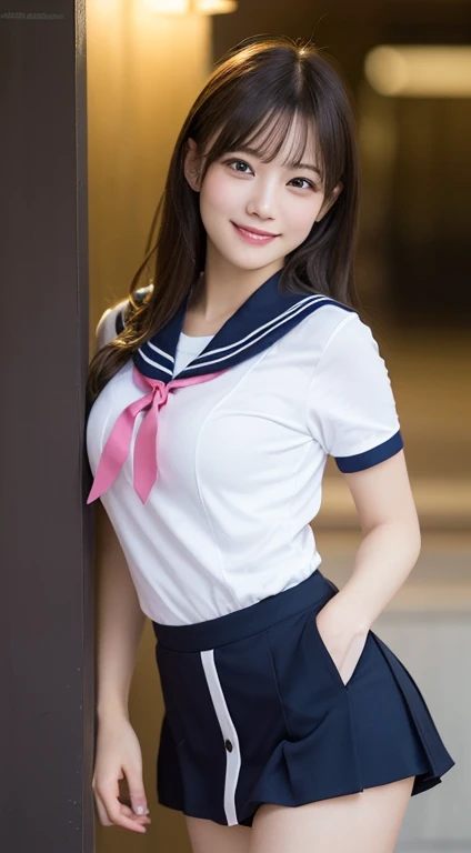 Sexy women、Multiple women、High-quality images、Full body image、Beautiful thighs、Korean women、A mocking smile、Low - Angle、Beautiful eyes、Arrogant woman、Cute Face、Long, slender legs、Sailor suit、Cleavage、Confident woman、Dominant Femdom、The winner is a woman、Contemptuous gaze