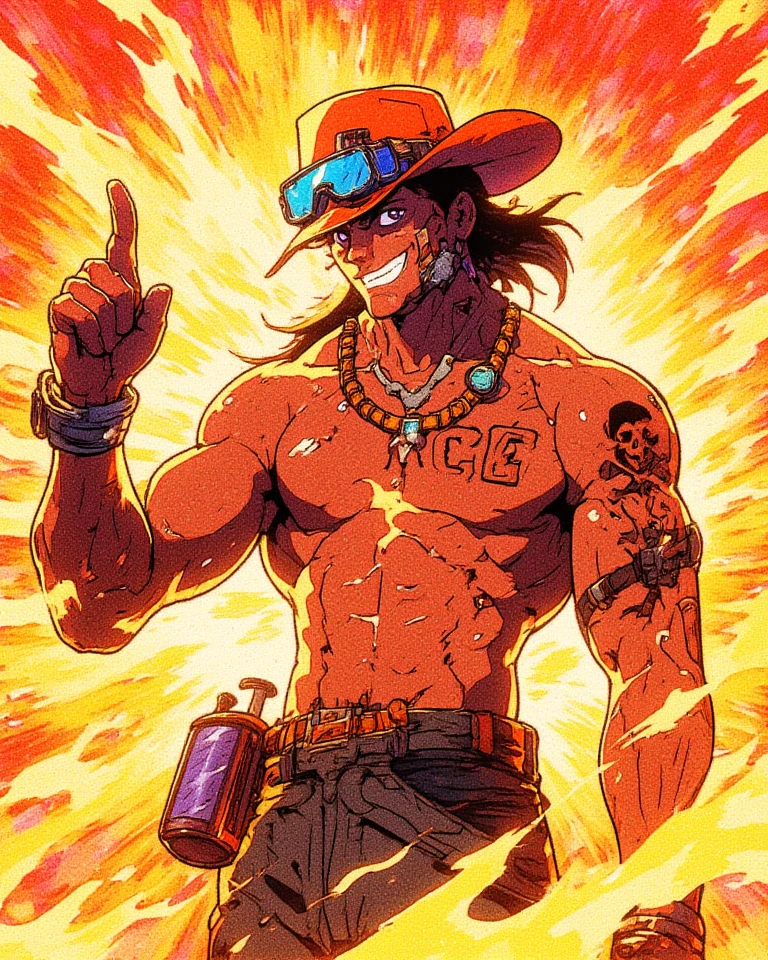 (masterpiece), (best quality:1.4), absurdres, [:intricate details:0.2], hyperrealistic, photography, kkw-ph1, 1 man, young, 18-year-old, (elven:0.7) portgas d. ace, freckles, hat, topless male, shorts, belt, jewelry, necklace, brown hair flaps, (style-swirlmagic:1.0), looking down, solo, (full body:0.6),  sinister smirk, red color scheme, dark purple light, library, glowing magical runes, dark atmosphere, shadows, realistic lighting, floating particles, embers, surrounded by fire, summoning, red arcane symbols, power-hungry eyes,portgas d. ace, freckles, hat, topless male,
Tarot Cardajor arcana、Positive position、All 22 Cards、22 divisionasterpiece、realisiticTarot Cardajor arcana、Positive position、All 22 Cards、22 divisionasterpiece、realisitic