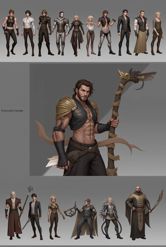innocent man character, full body, SKINNY, short hair, (NICE GUY'S FACE) ((design sketches)), (masterpiece), extremely detailed, (original parkour design), (random poses), (unique accessories), (current basic clothing), (clean face without beard) professionally retouched, white background, (male: 1.1) martial arts, parkour (jeans: 0.8), katana sword, (dirty: 1.1), (movement: 0.8), (young: 1.3), (sprint: 0.6) (survivor) ( princely concept of persia) ( solid concept snake) --auto --s2