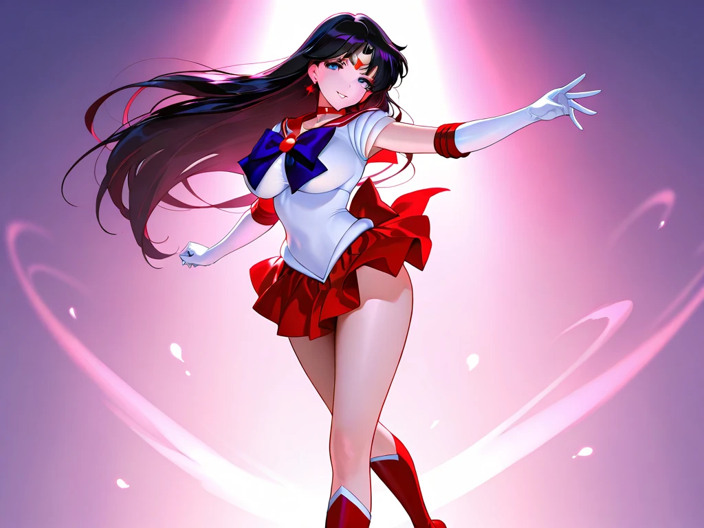 {{{{amazing quality, great quality, high quality, very aesthetic, aesthetic, best quality}}}}, 
realistic, photo, shadow, Three-dimensional, absurdres, Digital art, 
{{{{Magical girl}}}}, beautiful girl, one girl, 
black hair, long hair, straight hair, trimmed hair, shiny hair, blunt bangs, short sideburns, 
brown eyes, tareme, 
{{flat chest}}, {{small breasts}}, {{detailed body}}, slim thighs, thin thighs, 
{{white leotard}, {leotard peek}}, {{pink sailor collar}}, {{pink elbow_gloves}}, {{red boots}}, 
ribbon trim, red bow tie, heart brooch, thigh strap, white headband, white circlet, white cloak, 
{{both shoulders expose}}, {{covered navel}}, 
{{magic circle}}, distress, resistance, defeat, sexual pleasure, troubled face, 
orgasm, Screaming, sensitive body, Sweat, trembling, enemies, attack, touch, caress, fondles, breast grab, grabbing another's breast, crotch grab, fuck, 