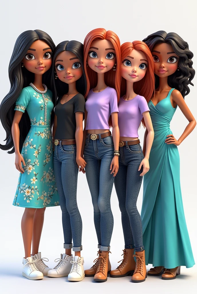 Uma menina bonita com cabelo cacheado grande sem franja e castanho escuro, inspired by the charming Pixar cartoon that manipulates infusions. The character is a medium-toned, dark-skinned Brazilian, Stands out with captivating facial expressions, comemora o Halloween, e tem um capacete branco de engenheira civil.