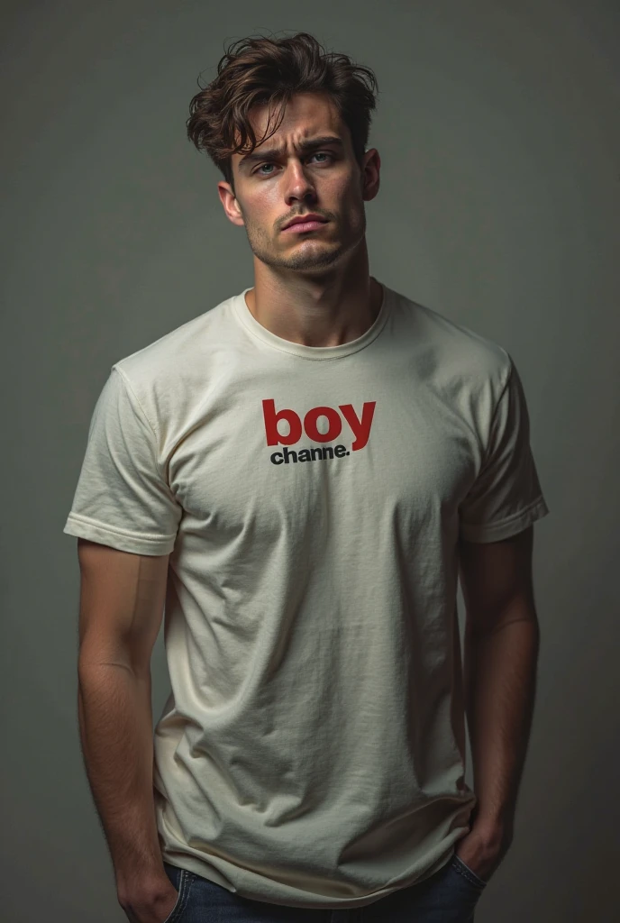 Man lifts his shirt