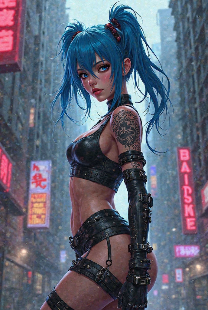 ((masterpiece)), ((best quality)), 1girl (jinx from arcane), depth of field, pastel:1.2, slim waist, perfect body,  dynamic:1.2, realistic light, Nvidia Ray tracing, (((cinematic))), intricate, (cinematic shot), (ambient occlusion), particles, volumetric light, glowing, high contrast, absolutely eye-catching, breathtaking, ((ultra detailed intricate cinematic background:1.2)), ((crazy look:1.2, eye contact)), ((riding a rocket)), (explosions), ((city from arcane))