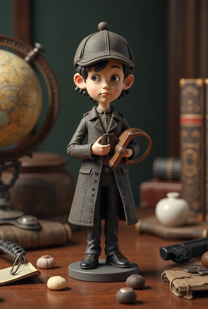 Steampunkai, child who investigates in a time machine