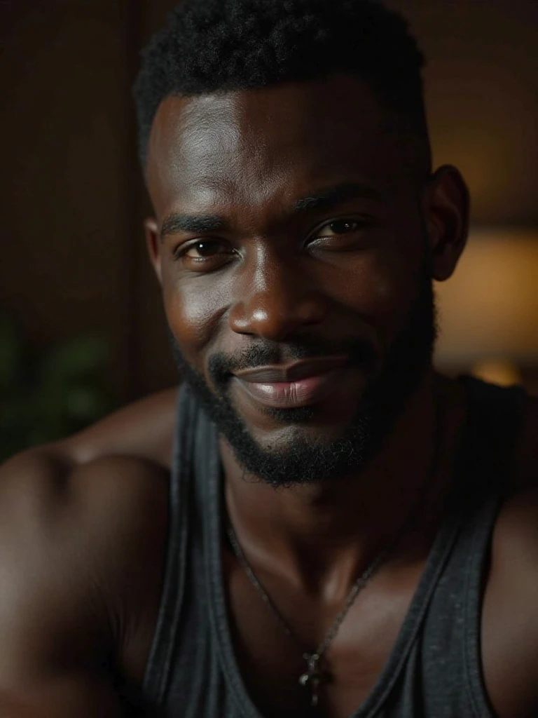 BEAUTIFUL BLACK MAN AROUND 45 YEARS OLD